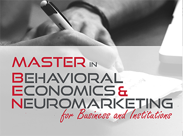 Master in Behavioral economics & neuromarketing for Business and Institutions